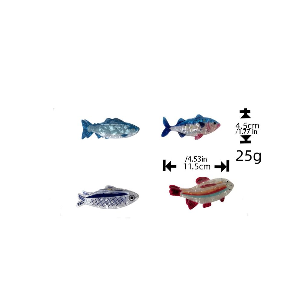 ヘアピン 海洋動物 ヘアクリップ PVC ツナ 魚類 ヘアク - Korean Lifestyle & Kids Boutique Photos のレビューと価格